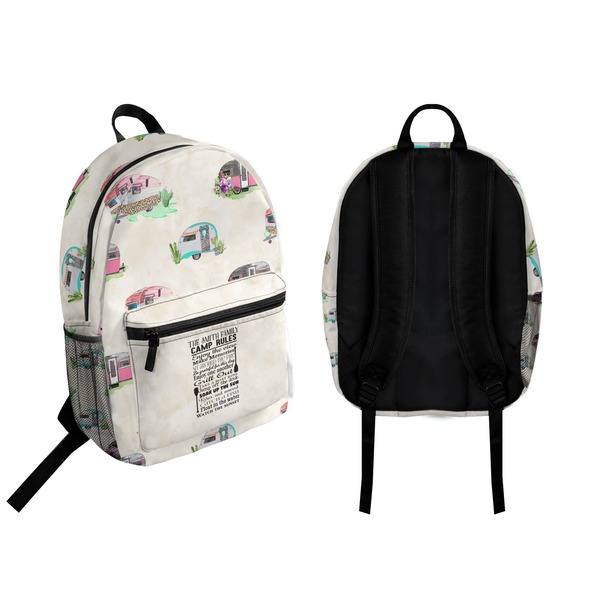 Camper Backpack front and back - Apvl