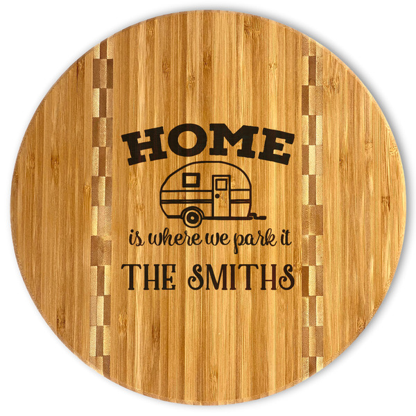 Custom Camper Bamboo Cutting Board (Personalized)