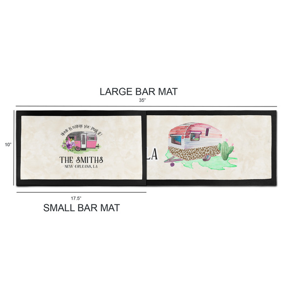 Camper Bar Mats - Sizing Chart