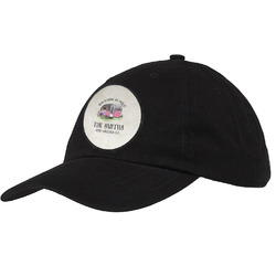 Camper Baseball Cap - Black (Personalized)