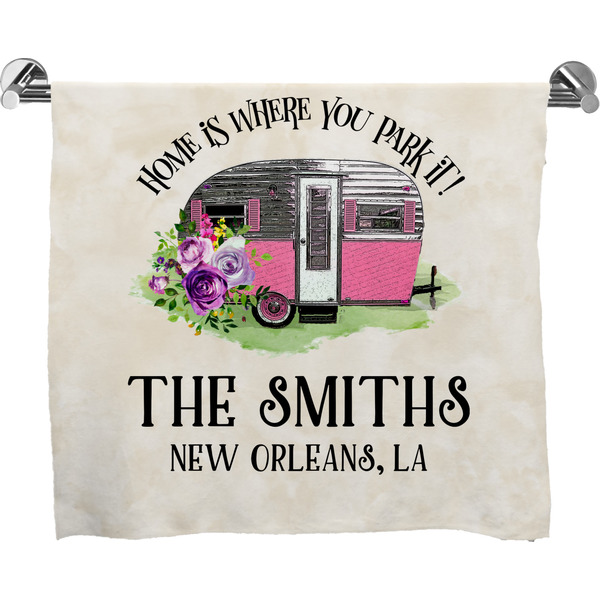 Custom Camper Bath Towel (Personalized)