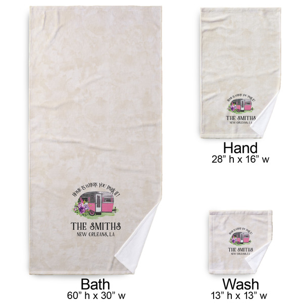 Camper Bath Towel Sets - 3-piece - Approval