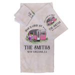 Camper Bath Towel Set - 3 Pcs (Personalized)