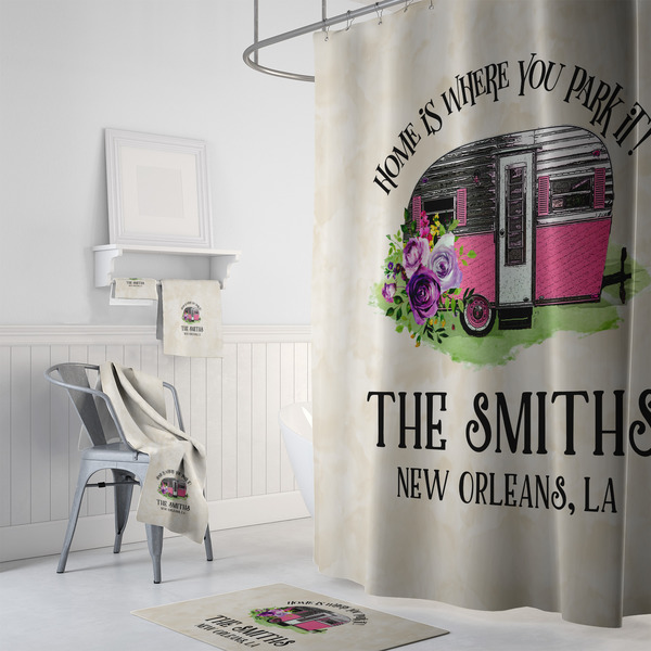 Camper Bath Towel Sets - 3-piece - In Context