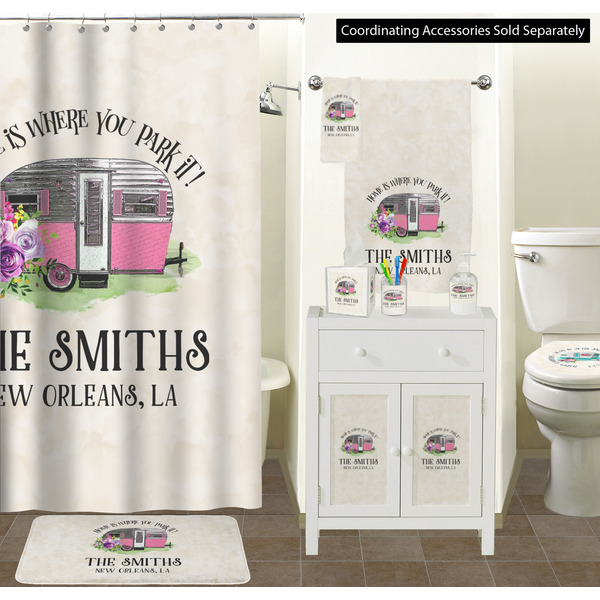 Camper Bathroom Scene