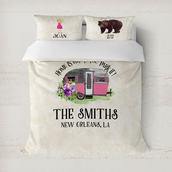 Custom Camper Duvet Cover (Personalized)