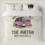 Camper Duvet Cover Set - King (Personalized)