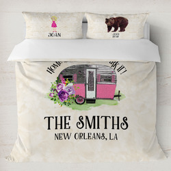 Camper Duvet Cover Set - King (Personalized)