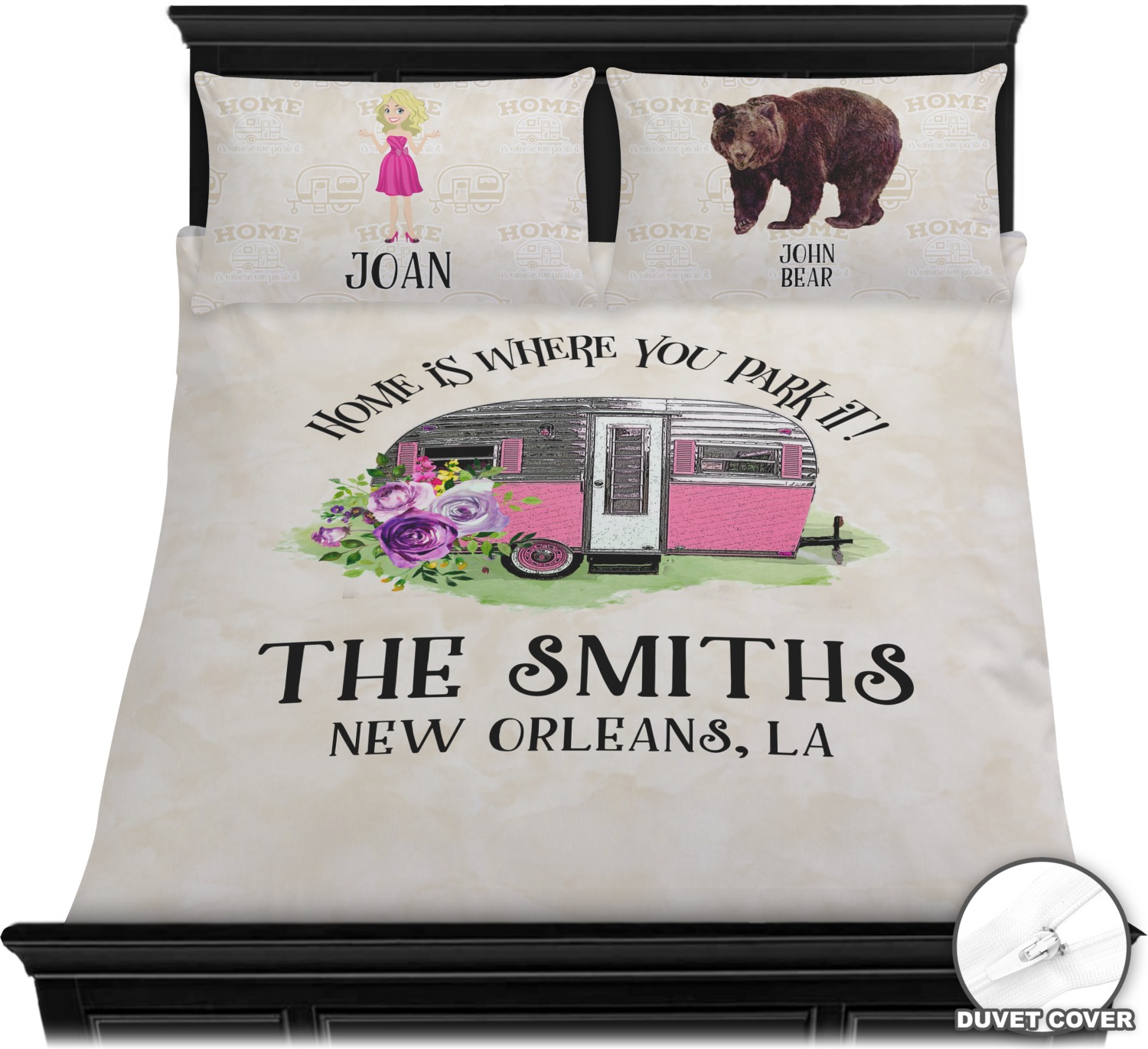 Camper Duvet Covers Personalized Youcustomizeit