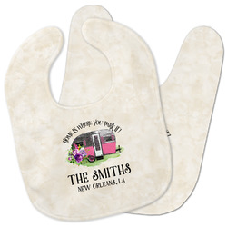 Camper Baby Bib w/ Name or Text