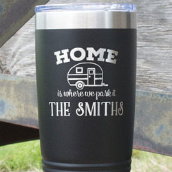Camper 20 oz Stainless Steel Tumbler (Personalized)