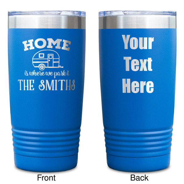 Camper Blue Polar Camel Tumbler - 20oz - Double Sided - Approval