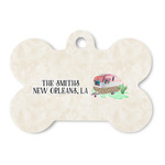 Camper Bone Shaped Dog ID Tag (Personalized)