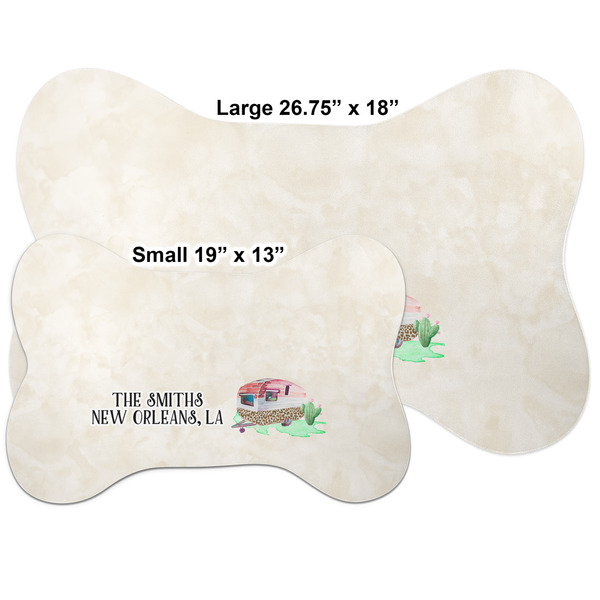 Camper Bone Shaped Mat Comparison