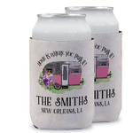 Camper Can Cooler (12 oz) w/ Name or Text