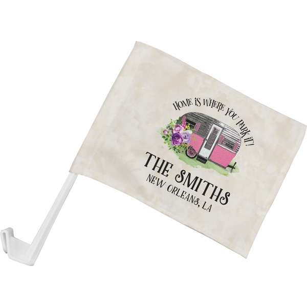 Custom Camper Car Flag - Small w/ Name or Text