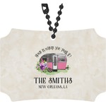 Camper Rear View Mirror Ornament (Personalized)