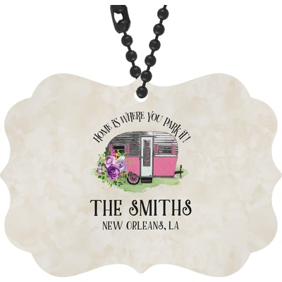 Camper Rear View Mirror Charm (Personalized)
