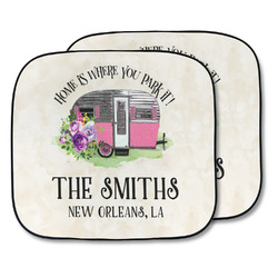 Camper Car Sun Shade - Two Piece (Personalized)