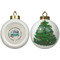 Camper Ceramic Christmas Ornament - X-Mas Tree (APPROVAL)