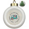 Camper Ceramic Ball Ornament - Christmas Tree (Personalized)