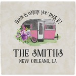 Camper Ceramic Tile Hot Pad (Personalized)