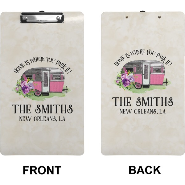 Camper Clipboard (Legal) (Front + Back)