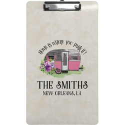 Camper Clipboard (Legal Size) (Personalized)