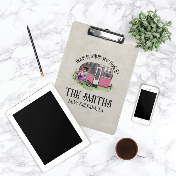 Camper Clipboard - Lifestyle Photo