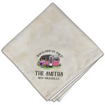 Camper Cloth Dinner Napkin - Single w/ Name or Text