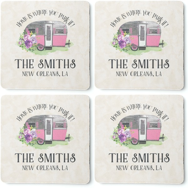 Camper Coaster Rubber Back - Apvl