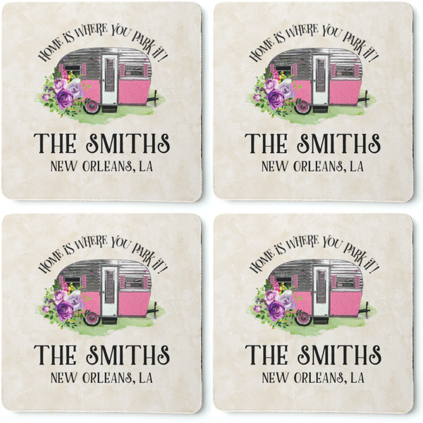 Camper Coaster Rubber Back - Apvl