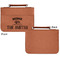 Camper Cognac Leatherette Bible Covers - Small Single Sided Apvl