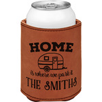 Camper Leatherette Can Sleeve - Double Sided (Personalized)