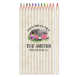 Camper Colored Pencils (Personalized)