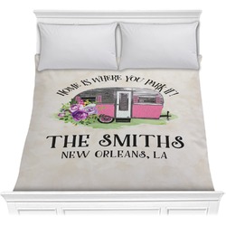 Camper Comforter - Full / Queen (Personalized)