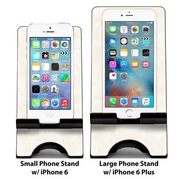 Camper Compare Phone Stand Sizes - with iPhones