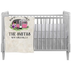 Camper Crib Comforter / Quilt (Personalized)