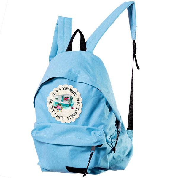 Camper Custom Shape Iron On Patches - XL single APPROVAL