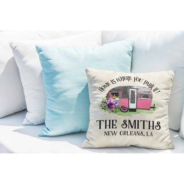 Camper Decorative Pillow Case - LIFESTYLE 2