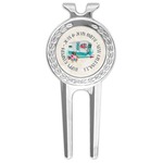 Camper Golf Divot Tool & Ball Marker (Personalized)