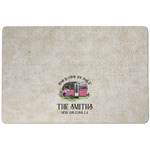 Camper Dog Food Mat w/ Name or Text