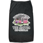 Camper Black Pet Shirt (Personalized)