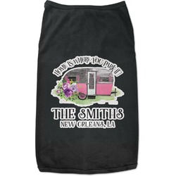 Camper Black Pet Shirt - S (Personalized)