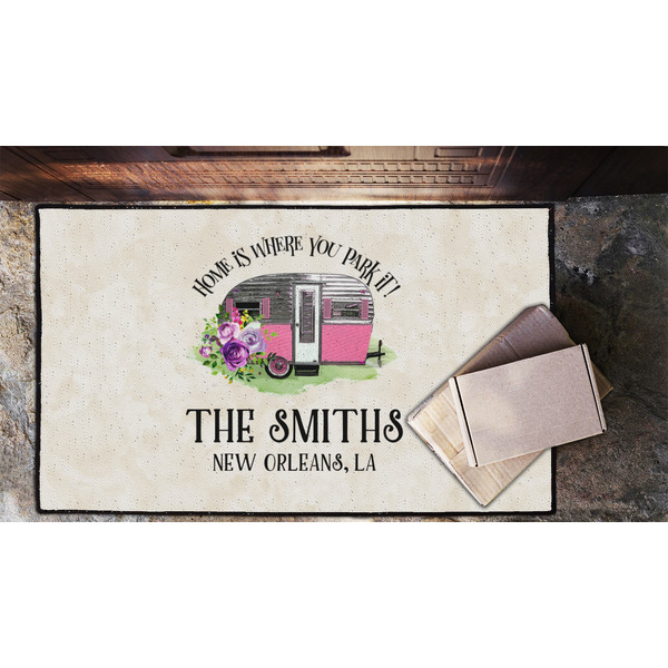 Camper Door Mat - LIFESTYLE (Lrg)