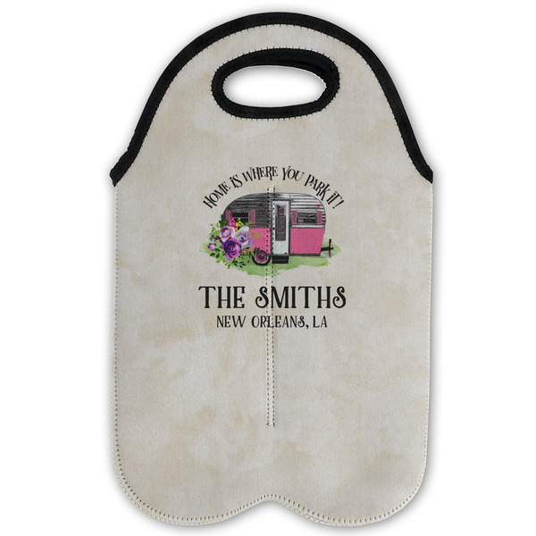 Camper Double Wine Tote - Flat (new)