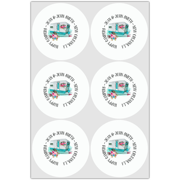Camper Drink Topper - Large - Set of 6