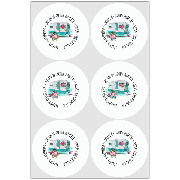 Camper Drink Topper - XLarge - Set of 6