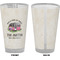 Camper Pint Glass - Full Color - Front & Back Views