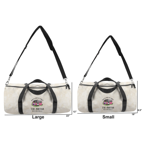 Camper Duffle Bag Small and Large